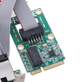 thumbnail image 2 of 2X New Mini PCI-E Network Card 1000Mbps Gigabit Ethernet NIC Adapter RTL8111F PCI Express 10/100/1000M RJ45 LAN, 2 of 7
