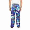 thumbnail image 2 of Men's Camo Military Tactical Work Combat Army Slim Fit Twill Cargo Pants (6CP01 - Purple Camo, 42,32), 2 of 2