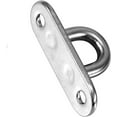 thumbnail image 2 of FrostHike 4 Pcs 1.8 Inch 304 Stainless Steel Ceiling Hooks Pad Eyes Plate Marine Hardware Hooks with Screws, 2 of 5