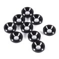 thumbnail image 1 of Arandelas de cabeza avellanada, 10 piezas M3, arandelas de cabeza avellanada anodizadas, arandelas de tornillo de cabeza de aleación de aluminio, muy versátiles, 1 of 1