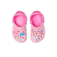thumbnail image 2 of Crocs Kid Classic Barbie Zuecos para Niños Pequeños Rosa con Jibbitz, 2 of 7