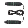 thumbnail image 1 of Fitness  Rope, Calories Burning Weighted  Rope Sponge Handle Improve Coordination 406g  for Outdoor Use Black Red,Black Green, 1 of 8