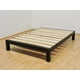 thumbnail image 1 of Base para Cama Matrimonial Muebles GM Desarmable de Madera de Pino Estufada Color Chocolate, 1 of 4