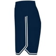 thumbnail image 6 of Holloway Sportswear XL Womens RETRO BASKETBALL SHORTS Navy/White 224377, 6 of 7