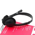 thumbnail image 4 of Cateissary Auriculares estéreo con cable de 3,5mm, cascos con cancelación de ruido, micrófono para ordenador portátil, 2 Interfaces Teléfono y Comunicación, 4 of 6