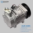 thumbnail image 2 of ECCPP AC Compressor with Clutch 1997-2001 for Infiniti I30 for Nissan Maxima 3.0L CO10552C, 2 of 4