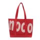 thumbnail image 5 of Bolso de mano con diseño de letras a la moda bolso de hombro de gran capacidad bolso de compras para mujer, 5 of 7