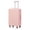 Pink, variant on 28inch Luggage, ABS Checked Suitcase with 4 Spinner Wheels and Side Hooks, Silver