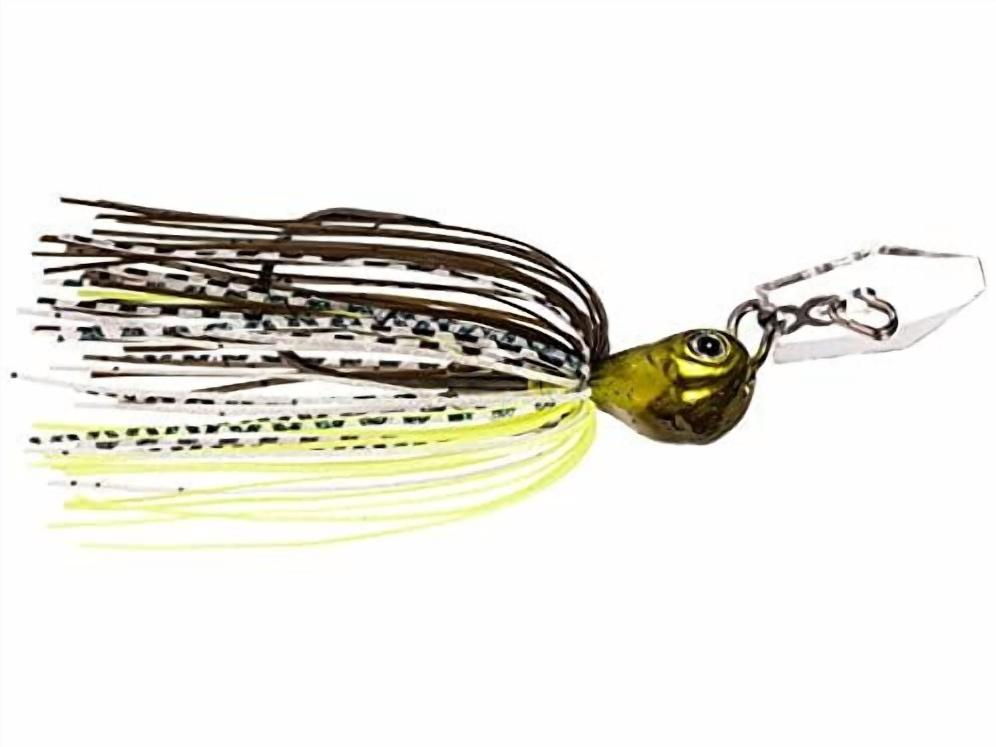 Z-Man Chatterbait Jackhammer Stealthblade Bladed Jig Black Blue 1/2 oz