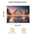 thumbnail image 3 of Nawypu  France Louvre Architectural Landscape Poster Travel Poster Healing Poster Canvas Painting Posters And Prints Wall Art Pictures for Living Room Bedroom Decor, 3 of 6
