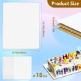 thumbnail image 2 of 18 Pcs 13.75 x 9.75 Cake Board Rectangle, White Cake Boards Sturdy Cake Cardboard for Rectangle Cream Cake, Cupcakes, Pizza, Dessert, Wedding & Birthday Party, 2 of 4