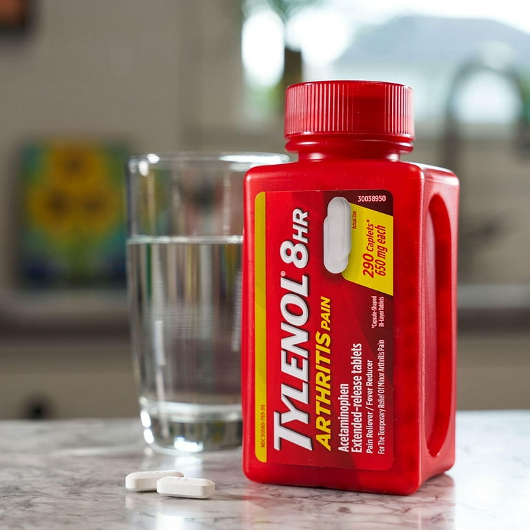 TYLENOL 8 HR Arthritis Pain Relief Caplets, Extended Release, 650