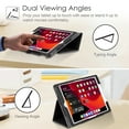 thumbnail image 7 of Fintie Tablet Case for 10.2-inch iPad 9th/ 8th/ 7th Generation - Protective Folio Cover with Stylus Holder for 10.2" iPad (2021/ 2020 / 2019 Model), 7 of 7