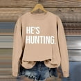 thumbnail image 5 of Womens Fashion Casual Long Sleeve Crew Neck Sweatshirts Printed Pullover Hoodless Sweatshirts Top Casual T Shirt Boys Size Two Short Outfits Blank Oversized Sweatshirt Hoodies Sweatsuits Women Fuzzy, 5 of 5