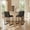 Ink Black, variant on LEDREM Bar Stools Set of 2, Counter Height Dining Chairs with Backs & Ergonomic Seat, Mid-Century Modern with Synthetic Leather Stitching, Integrated Back Pocket, Forest Green