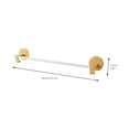 thumbnail image 3 of EGNMCR Hooks for Hanging Bathroom Towel Rack Hole Towel Rod Single Pole Hanger Bathroom Towel Rack Household Towel Rack Storage rack, 3 of 3
