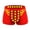 Red, variant on Men Boxers U Convex Fast Absorption Bouncy Magnetic Physiological Massage Solid Color Plus Size Plant Extract Men Boxers for Daily Wear