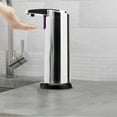 thumbnail image 6 of Miyuadkai Cleaning Supplies Led Hands Touchless Stainless Steel Automatic Soap Dispenser Motion Sensor Silver, 6 of 9