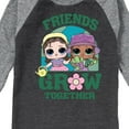 thumbnail image 3 of LOL Surprise! - Friends Grow Together - Toddler And Youth Raglan Graphic T-Shirt, 3 of 4