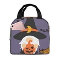 thumbnail image 1 of Easygdp Halloween Gnomes Bolsa Térmica Premium - Tela Oxford Impermeable, Gran Capacidad, Bolsillo Frontal, Unisex para Trabajo, Escuela, Actividades al Aire Libre y Picnics, 1 of 8