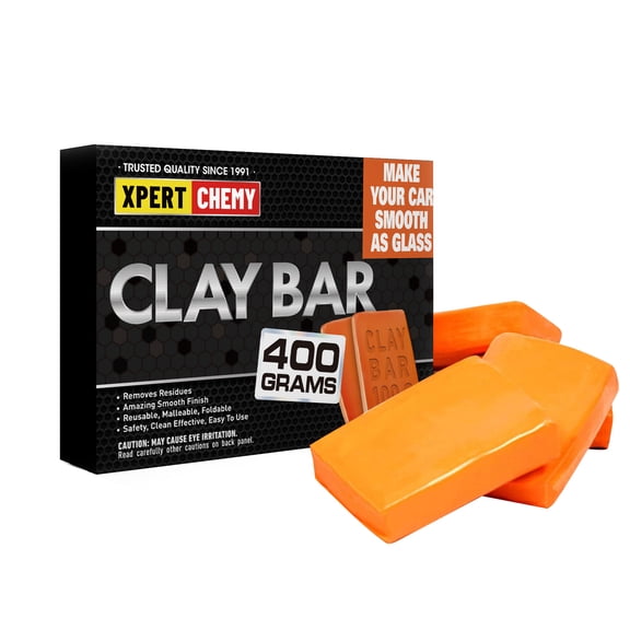 Car Clay Bar 4 Pack 400g(4x100g), Auto Detailing Premium Grade No Scratch Magic Clay Bars Cleaner Kit with Washing and Adsorption Capacity for Car Auto SUV, RV, Truck