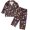 X430 Black, variant on Likimi Toddler Boys Pajamas Set Long Sleeve Halloween Graphic Print Lapel Button Down Tops With Pants Spring Autumn Comfort Sleepwear Outfit Set Black Size 18-24 Months
