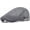 Grey, variant on Men Breathable Mesh Summer Hat Adjustable Newsboy Beret Ivy Cabbie Flat Cap