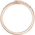 thumbnail image 2 of FB Jewels 14K Rose Gold 1/8 CTW Diamond Stackable Ring Size 7, 2 of 2