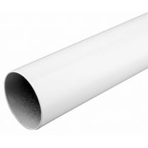 John Sterling Closet Pole,White,96 in L 0018-8