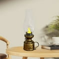thumbnail image 3 of Wadada Vintage Flameless Table Lamp LED Kerosene Lamp Nightstand Oil Lamp Battery Operated Retro Candle Lantern for Bedroom Living Room Decor, 3 of 5
