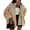 Apricot, variant on FreshPretty Cardigan Sweaters for Women Fall Winter Outwear Lantern Long Sleeve Button Down Oversized Chunky Knit Coats