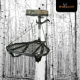 thumbnail image 4 of Hawk Mega Combat Hang On Tree Stand, Deer Stand with XL Saddle Hunting Platform, 4 of 12