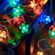 thumbnail image 5 of Guirnalda de luces florales,luces LED con forma de flor,3 metros,20 LED,cable de cobre,iluminación decorativa para interiores y exteriores,hogar,jardín,bodas,fiestas y decoración navideña., 5 of 8