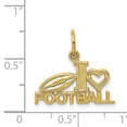 thumbnail image 2 of Beautiful 10k Football Charm, 2 of 2