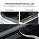 thumbnail image 3 of Motor Vehicle Parts Car Door Threshold Carbon Fiber Scuff Plate Stickers For Suzuki Swift Grand Vitara Baleno Jimny Sx4 Car Interior Accessories, 3 of 5