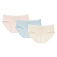 thumbnail image 1 of WZXFASHION sous-Vêtements pour Femmes Bikini Sans Couture Absorption Régulière Culottes Femmes Bleu Foncé L, 1 of 8