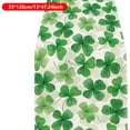 thumbnail image 2 of Fwttom St. Patrick's Day Table Flag Four-Leaf Table Flag Decorative Table Cloth Linen Table Cloth, 2 of 5
