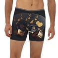 thumbnail image 2 of Cauagu Casino Cards Poker Print Men's Boxer Briefs, Funny & Cute Underwear Elastic Waistband Briefs Ideal Gift for Men,1-Pack, 2 of 7