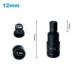 thumbnail image 1 of 1/2 Socket Wrench Adapter Hex Head Socket Ratchet Wrench Adapter 55mm H12, 1 of 9