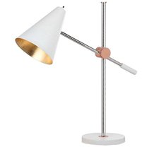 Safavieh Alexus 28 in. H Mid-Century Adjustable Table Desk Lamp