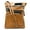 Light Brown, variant on Steeltime Unisex Super Soft Leather Crossbody Bag with 6 compartments and Carrying Strap