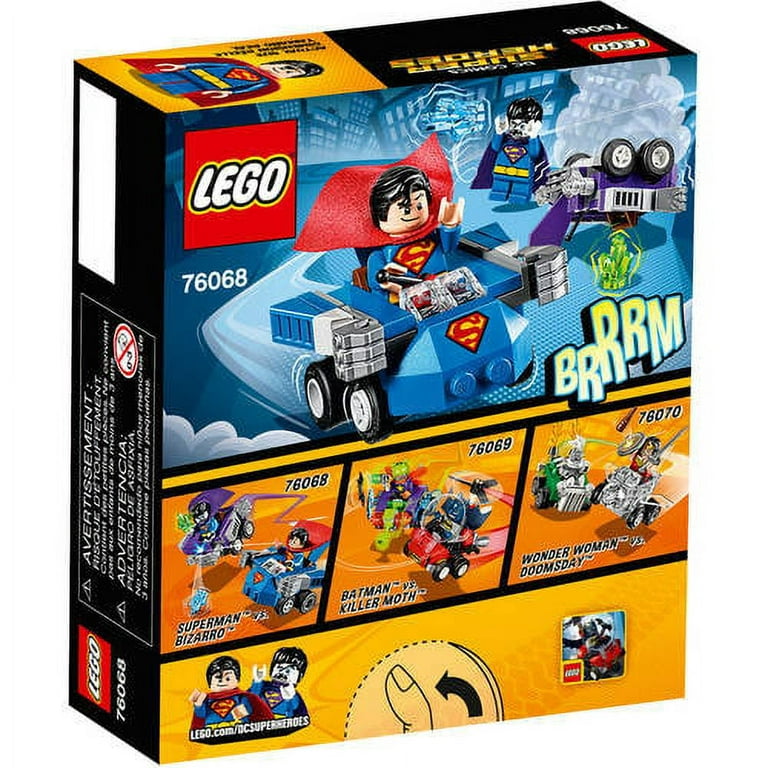 LEGO Super Heroes Mighty Micros: Superman Vs. Bizarro 76068 Building Kit 