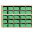 thumbnail image 2 of Contender C16009LGF (COO2Z) Contender 25 Tray Storage with Lime Green Trays - Assembled, 2 of 2