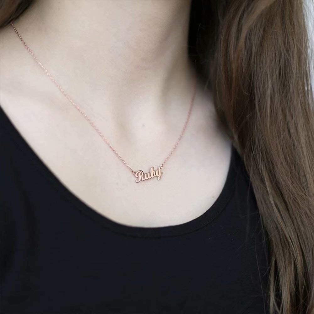 Custom Name Necklace Personalized 