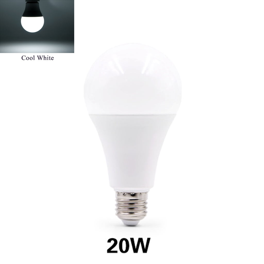 1PC LED Lamp 3W 5W 7W 9W 15W 18W 20W E27 LED Light Bulb for Smart IC Real Power Living Room Bedroom Home Lighting Bombillas - Walmart.com