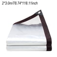 thumbnail image 1 of MYG Bâche en PVC Robuste Imperméable Bâche de Couverture Claire Imperméable, 1 of 7