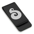 thumbnail image 1 of Stainless Steel Matau (Fish Hook) Maori Symbol Classic Slim Money Clip Credit Card Holder, 1 of 2
