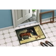 thumbnail image 4 of Horse and Chickens by Daphne Baxter Doormat 18x27, 4 of 4