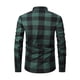 thumbnail image 4 of Kalauyu Men's Flannel Shirts Long Sleeve Plaid Shirt Casual Fashion Button Up Shirts Jackets with Pockets, 4 of 6