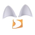 thumbnail image 3 of Colaxi Sticker, Attachment Easy Interchangeable Decoration, Universal Fit for Motorcycle s Bike Ski. , White, 3 of 7